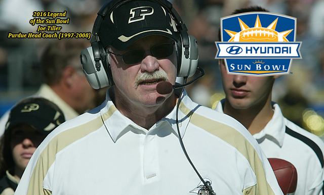 Purdue’s Joe Tiller to be honored as Legend of the Sun Bowl
